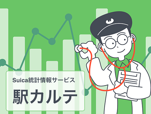 Suica統計情報の分析レポート「駅カルテ」