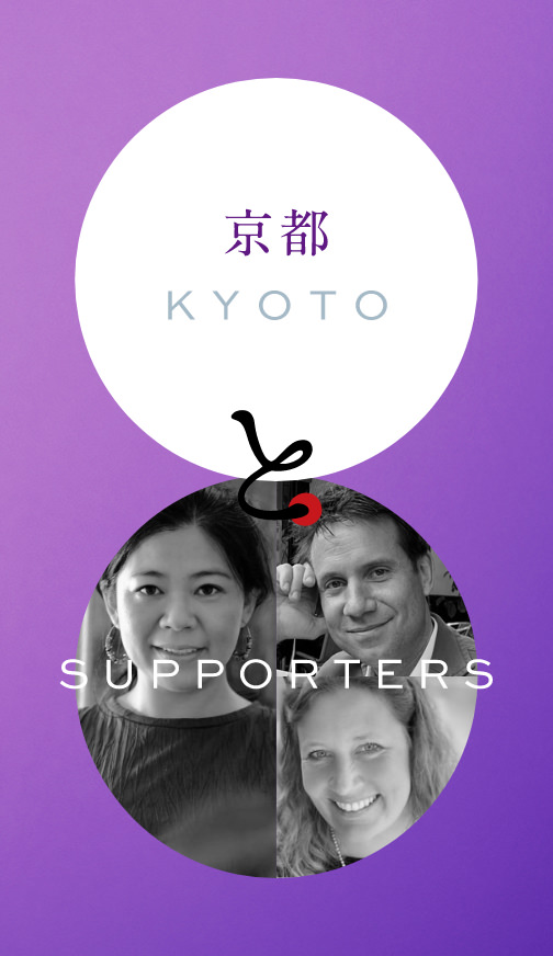 京都 KYOTO と SUPPORTERS